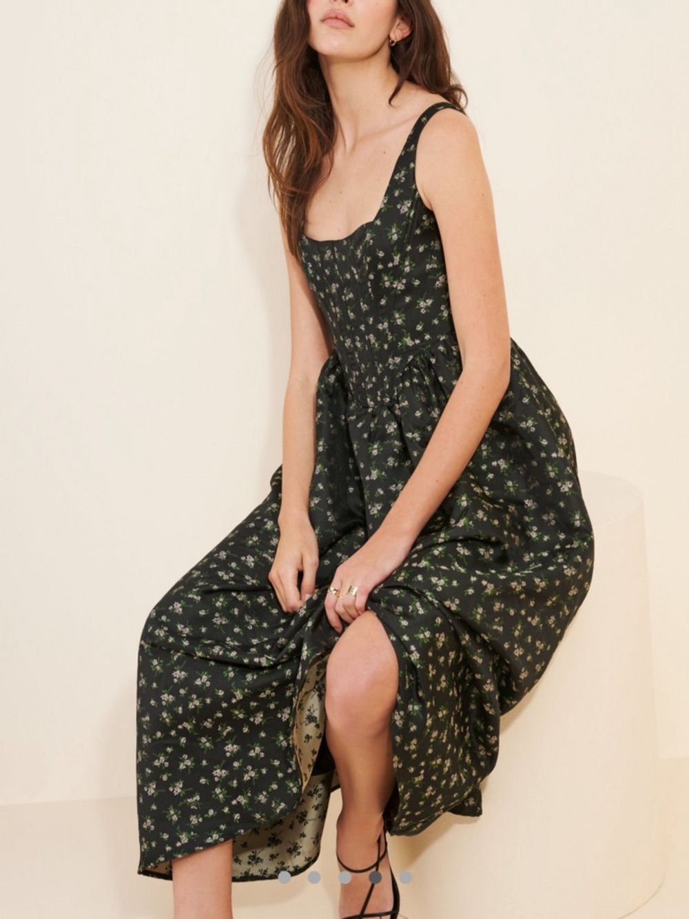 Lulus Celine Bustier Midi Dress - Picture 8 of 11